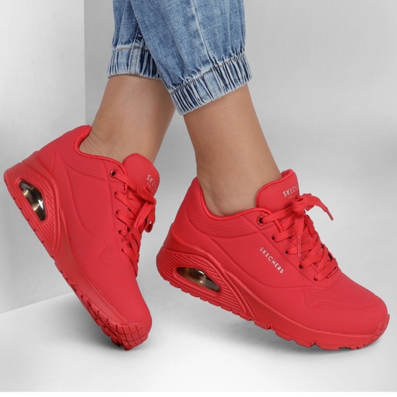 {Sketchers} Women’s Uno Stand on Air Memory Foam Sneakers - New, Gift - Picture 10 of 14